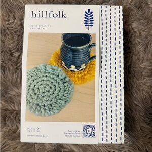 Crochet Boho Coaster Kit